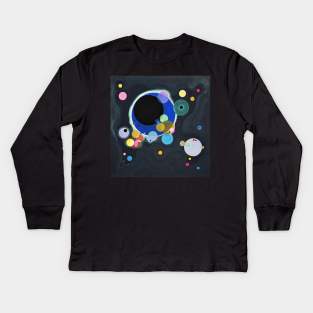 Wassily Kandinsky Abstract Art Kids Long Sleeve T-Shirt